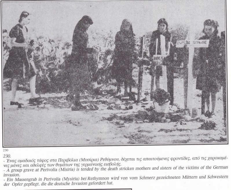 Ομαδικός τάφος-Η μάχη της Κρήτης